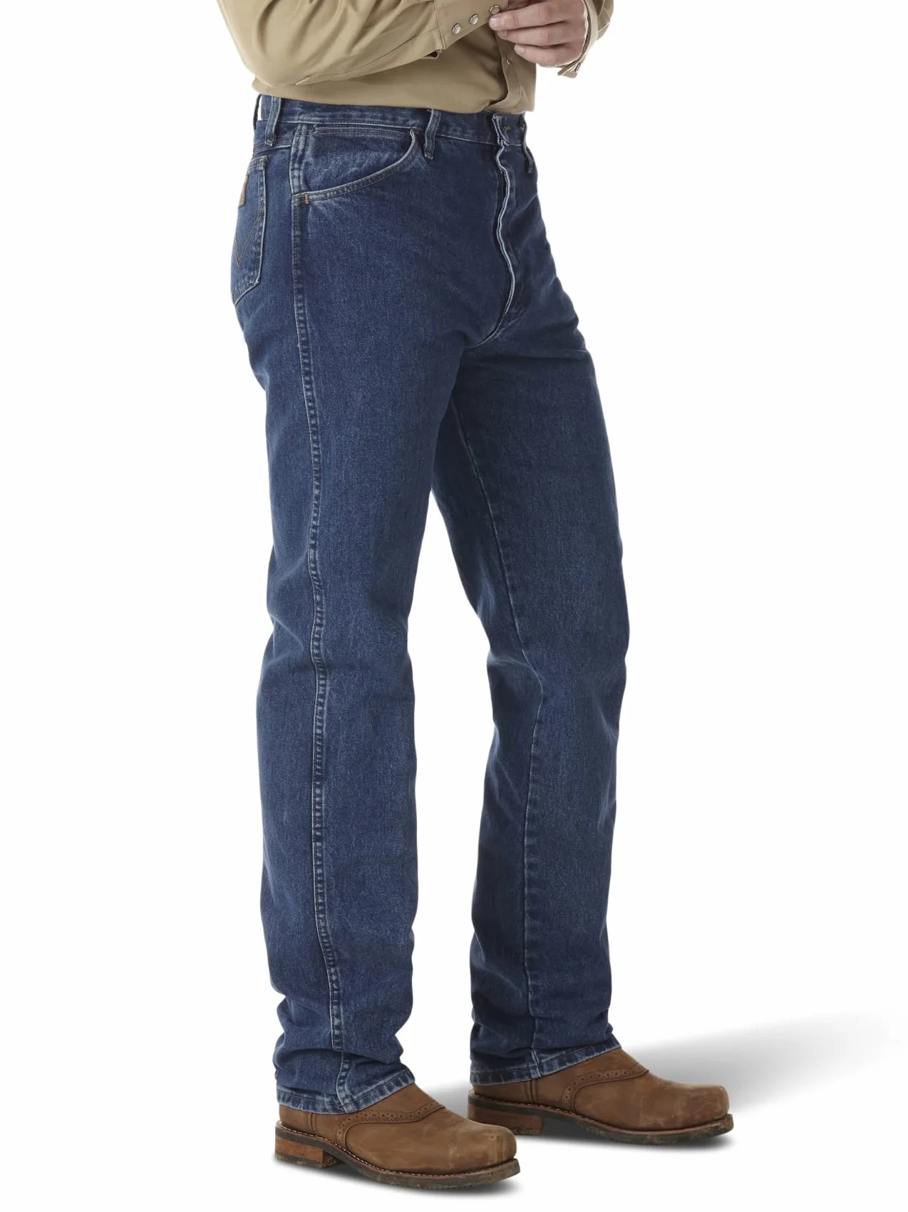 Wrangler Męskie dżinsy ognioodporne o oryginalnym kroju
