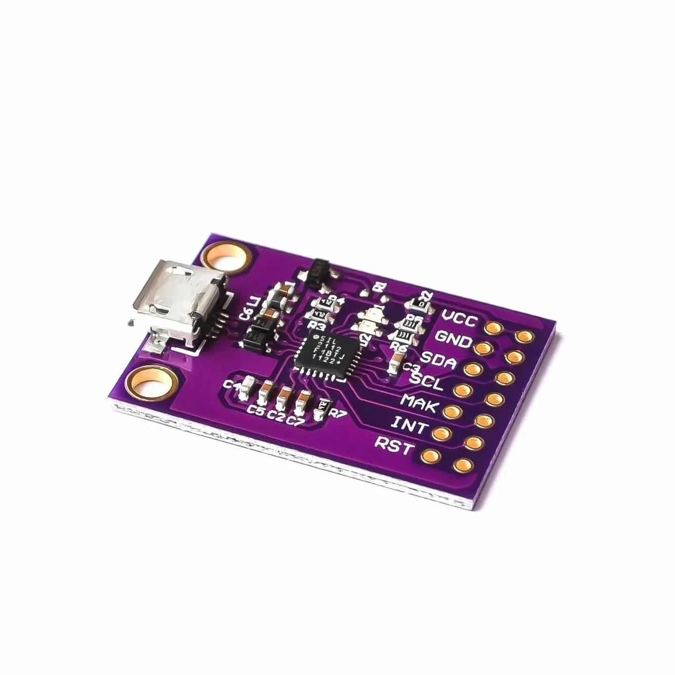 1 szt. CP2112 płyta debugowania USB do I2C IIC moduł komunikacyjny MicroUSB 2112 dla CCS811