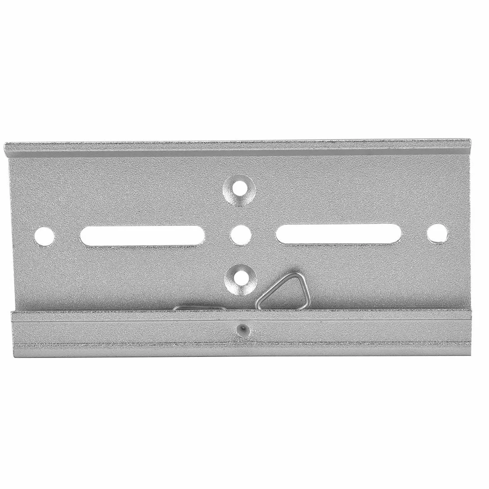 Aluminiowy zacisk montażowy na szynę DIN 35 mm do mocowania przekaźników