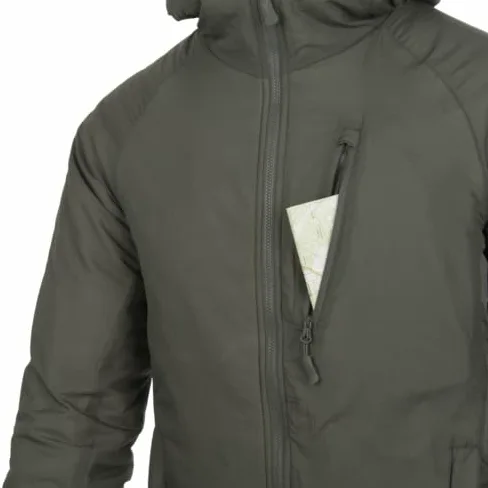 Helikon-Tex Męska kurtka Wolfhound z kapturem Alpha Green
