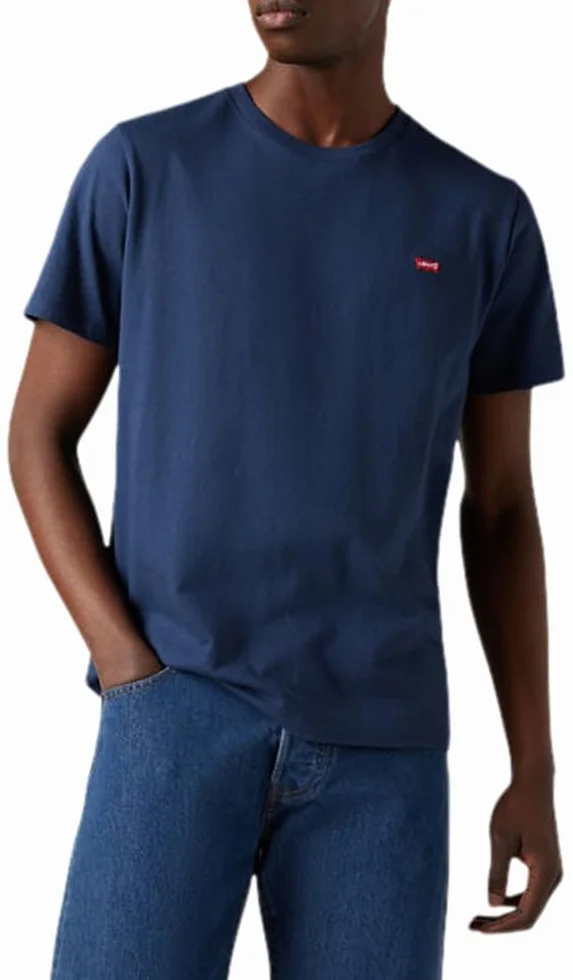 Levi's Mężczyźni Ss Original Housemark Tee T-Shirt, Cotton + Patch Dress Blues, M