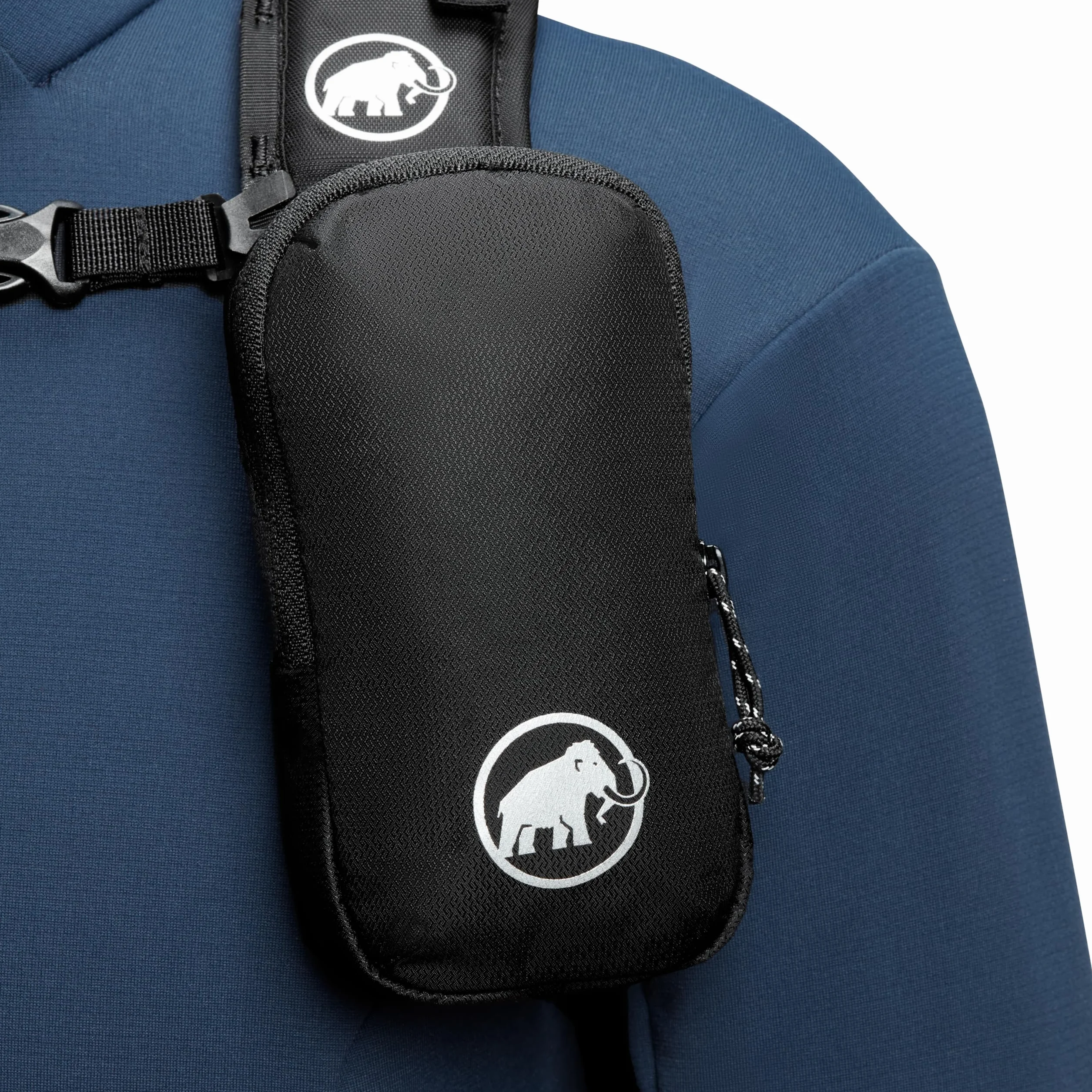 Mammut Lithium Add-on Shoulder Harness Pocket S, czarny, S, Minimalistyczny