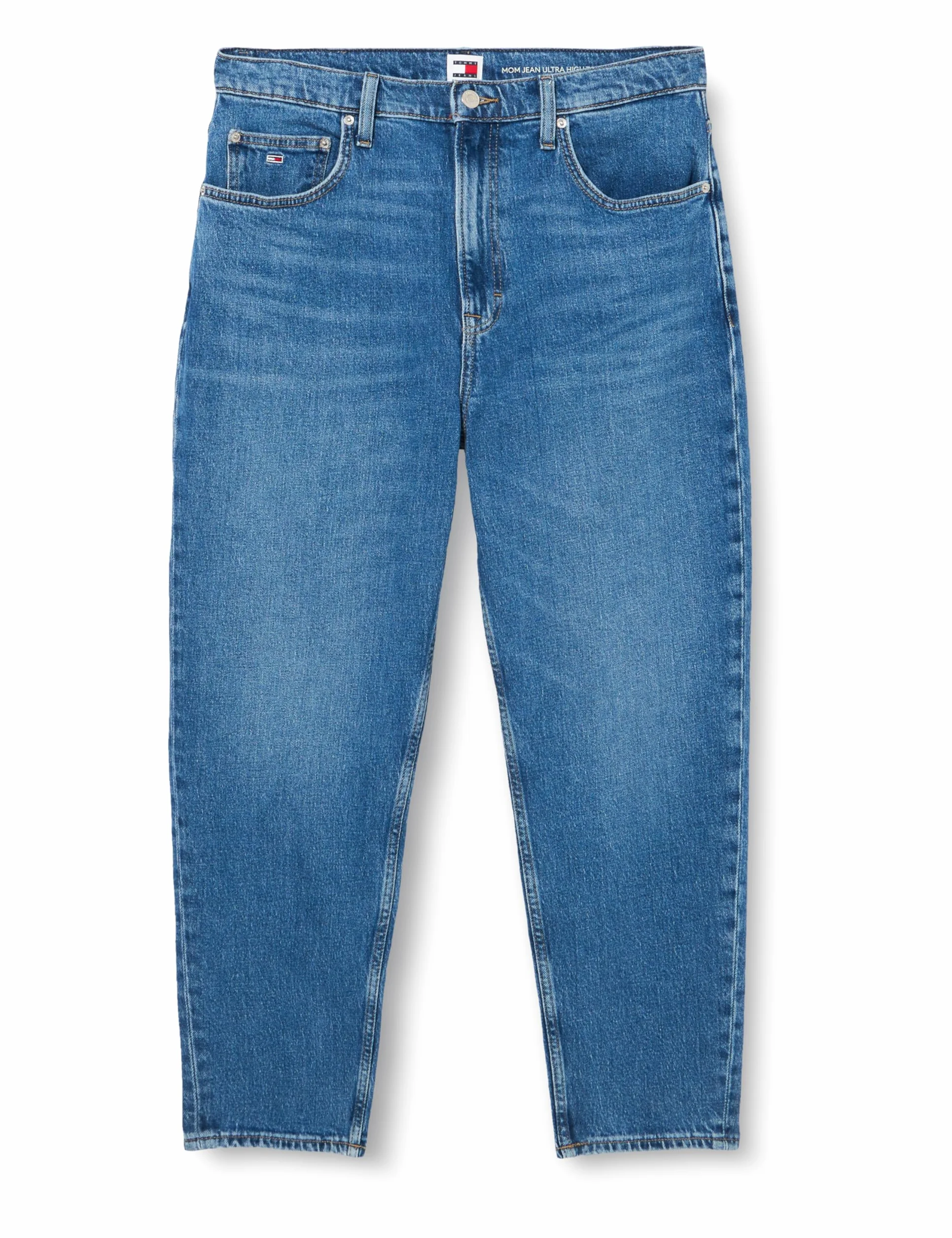 Tommy Jeans Mom Jean Uh Tpr Ch0130 Dw0dw19245 - Stożkowy Kobiety