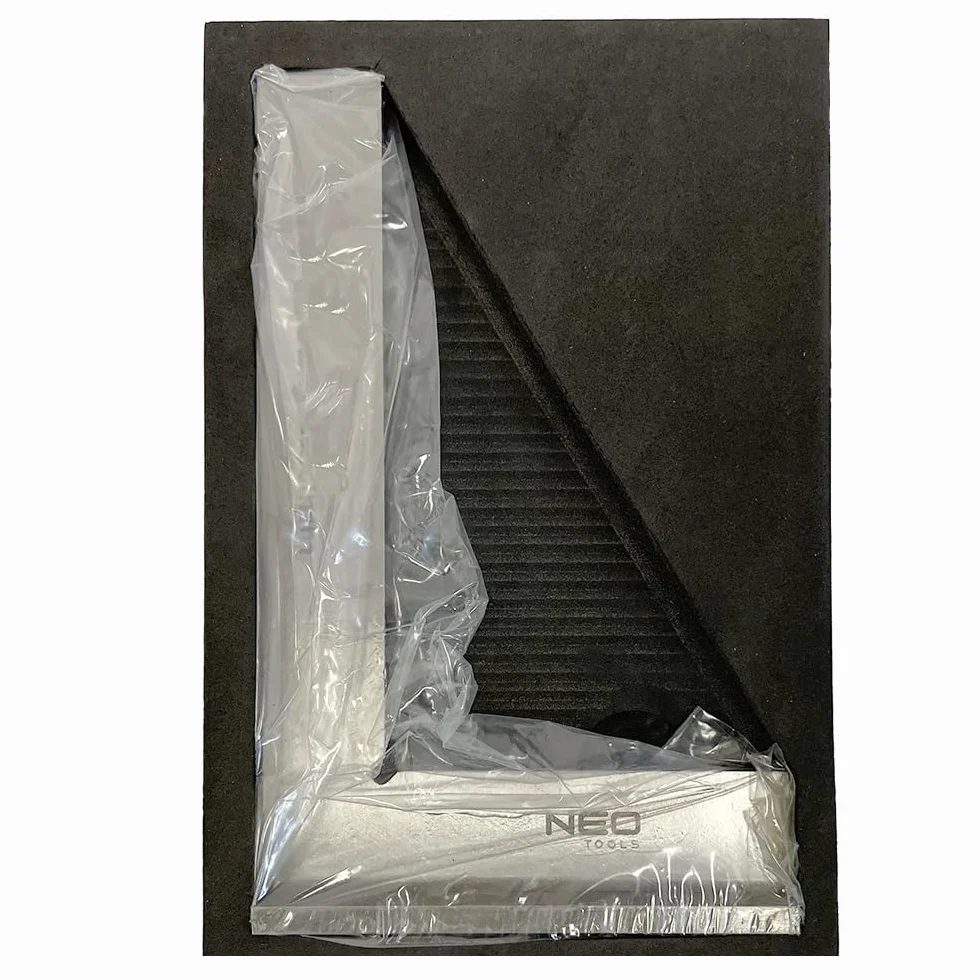 Kątownik z podstawą DIN875/2 100x70mm NEO 72-031