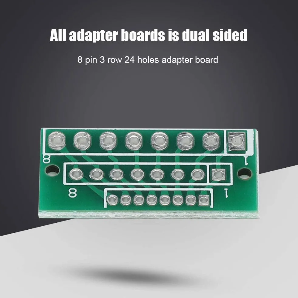 10 sztuk 1.27MM 2.0MM 2.54MM płyta adaptera 8PIN do modułów bezprzewodowych