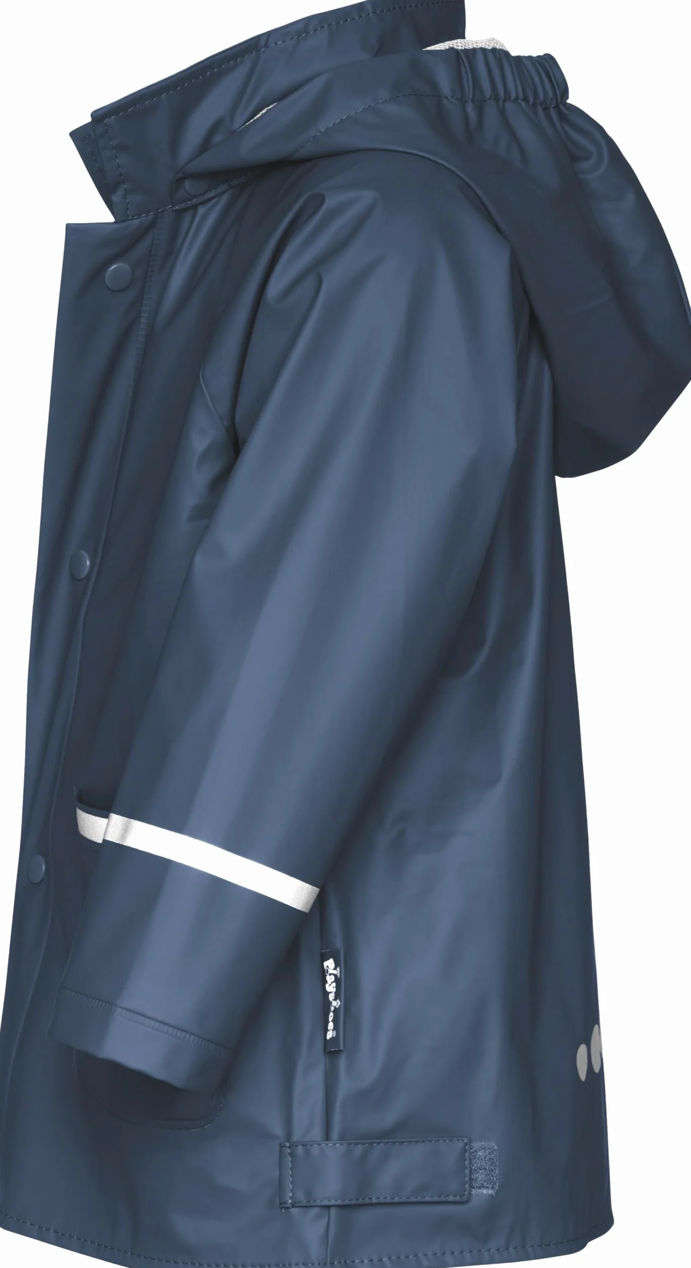 Playshoes Uniseks - Dzieci Basic Kurtka Przeciwdeszczowa, Granatowy, 98 cm