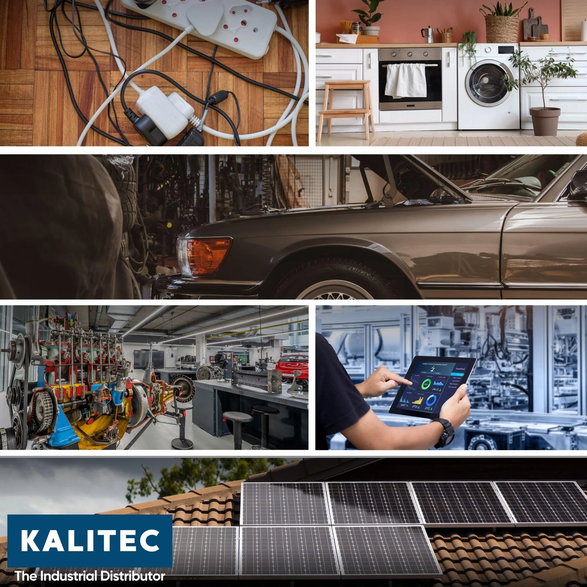 Kalitec HR16-8 10 standardowych końcówek kablowych 16 mm² M8 I bez widocznego otworu I Made in Germany
