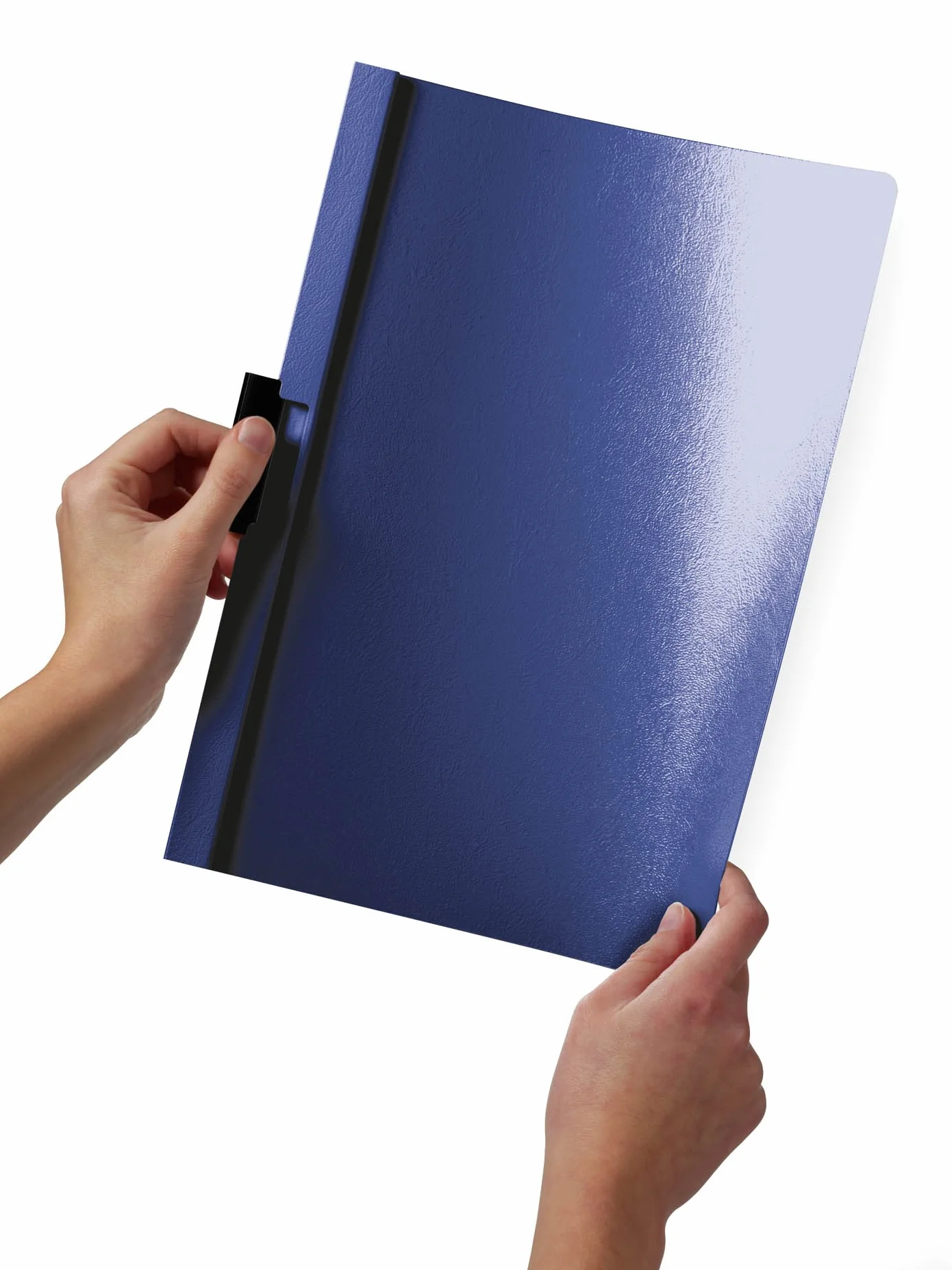 Durable 220907 Skoroszyt zaciskowy Duraclip Original 60, opak. 25 sztuk, kolor granatowy.