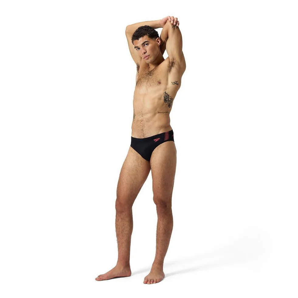 Speedo Krótkie Mężczyźni Hyperboom Splice Briefs |Quick Drying | Training | Fitness | Chlorine Resistant