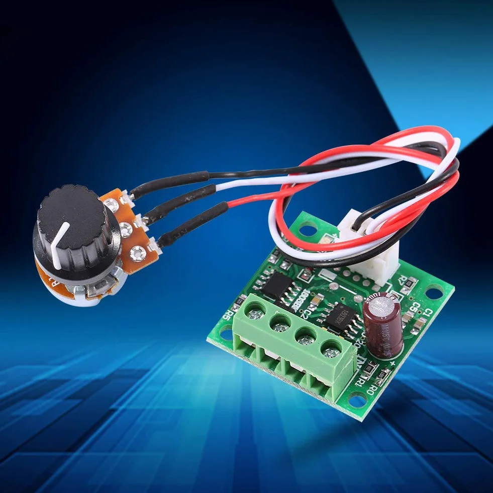 Regulator prędkości silnika PWM, niskie napięcie DC 1,8 V do 15 V 2A Mini regulator prędkości silnika DC Moduł sterujący silnikiem elektrycznym