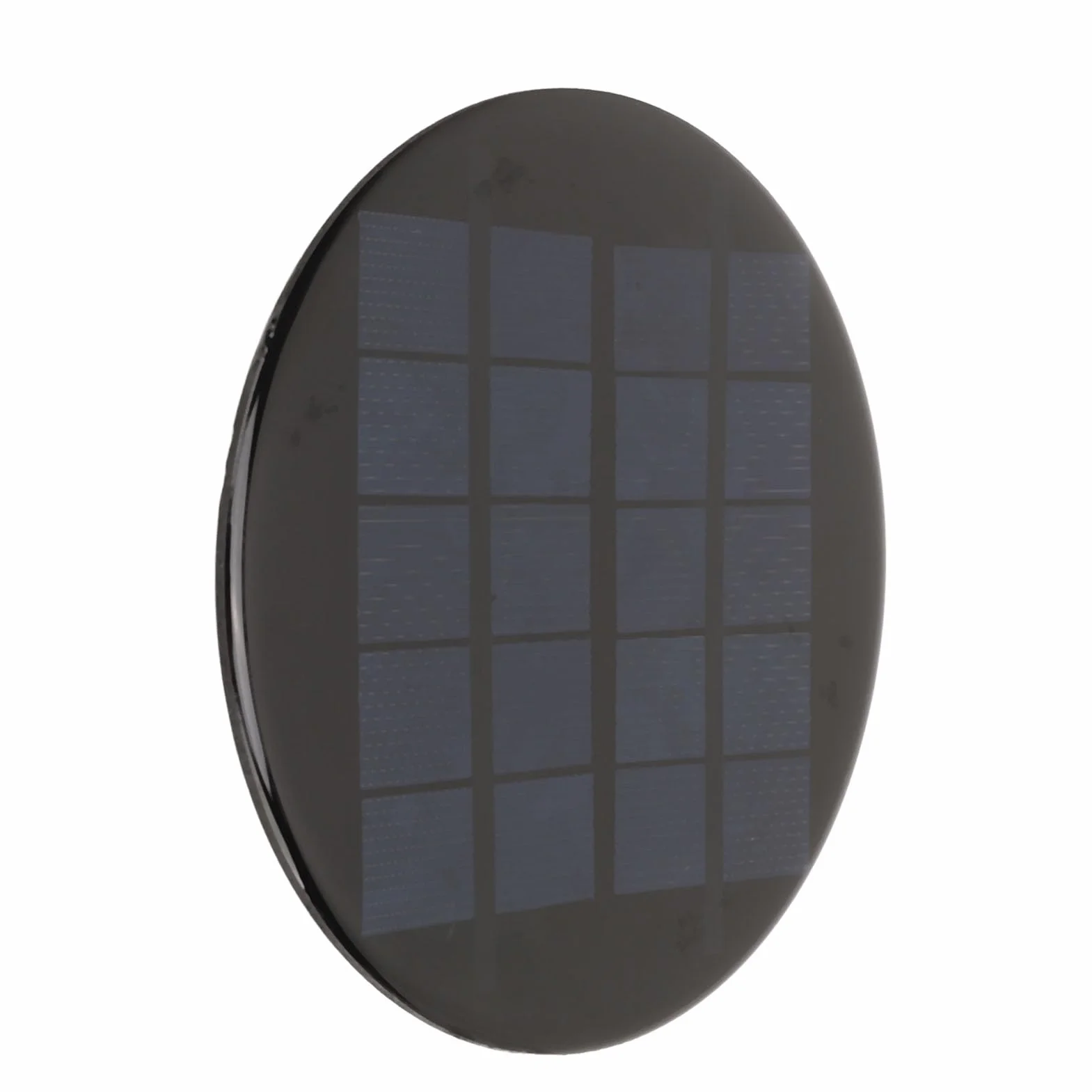 Mini okrągły panel ogniw słonecznych 1,1 W 5 V 120 mm akumulator 3,7 V mały moduł ogniw słonecznych z polikrystalicznego krzemu
