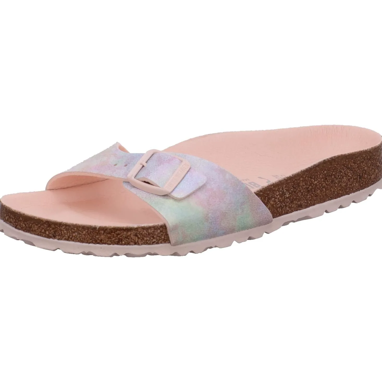 Birkenstock Uniseks Madrid Iridescent Light Rose Veg, MicrofibreFLIP FLOPS