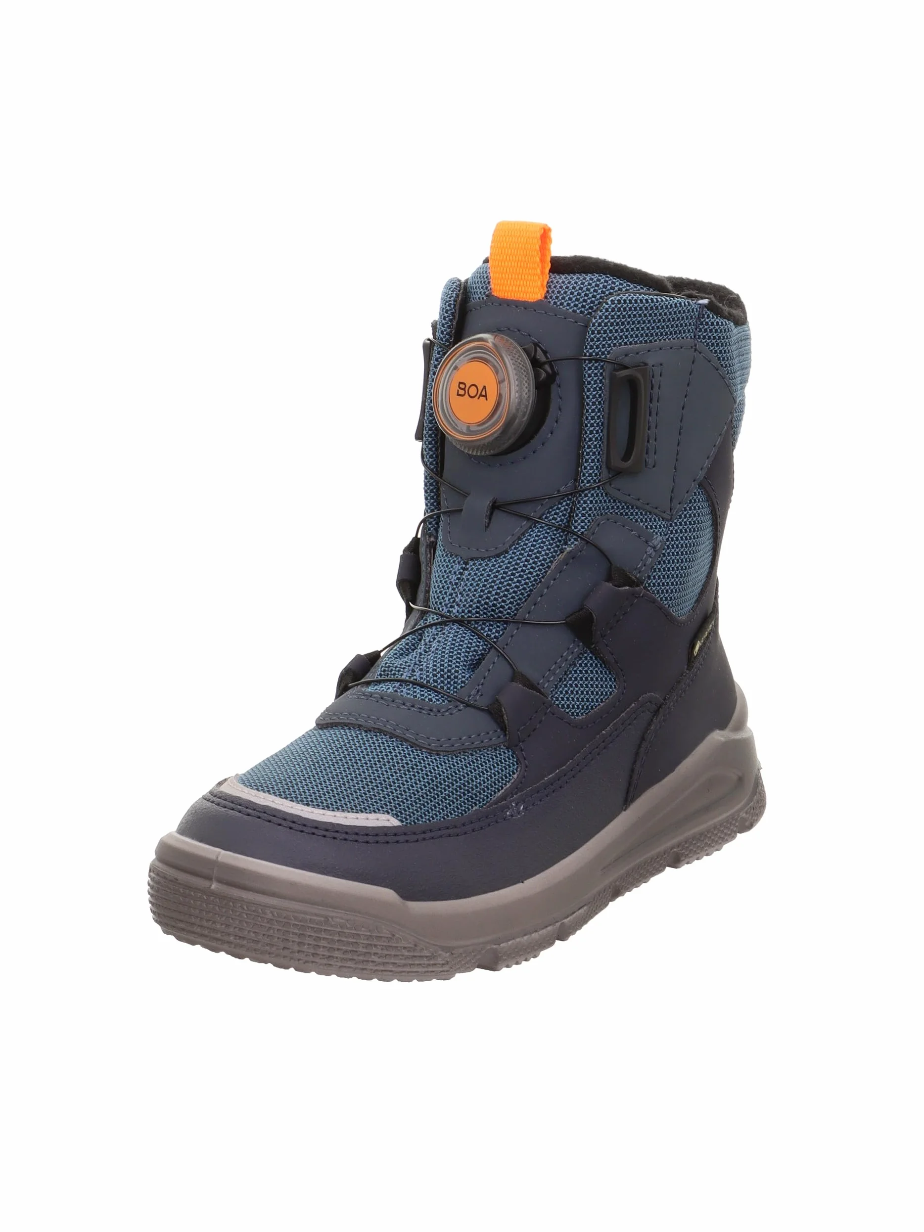 Superfit Chłopcy Jungen Mars Jungen Warm Gefütterte Gore-tex Blau/Orange 8020kozaki