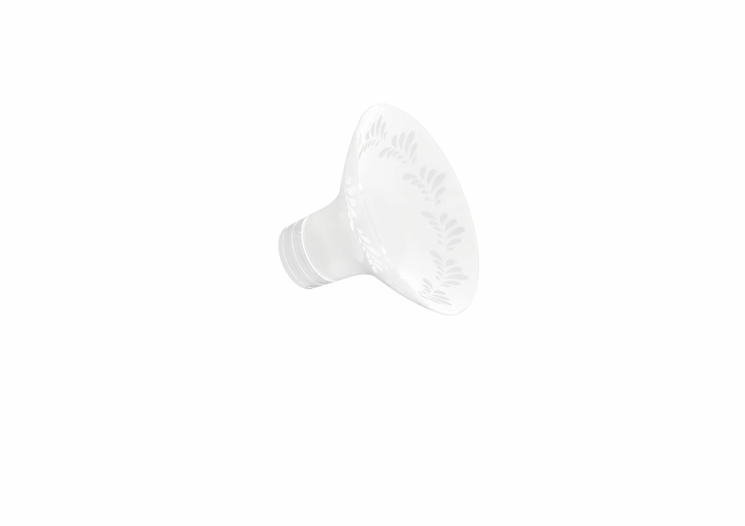 Neno® Lejek do laktatora, więcej mleka i większy komfort podczas odpompowywania, do stosowania z każdą pompką do mleka Neno, rozmiar 21 mm