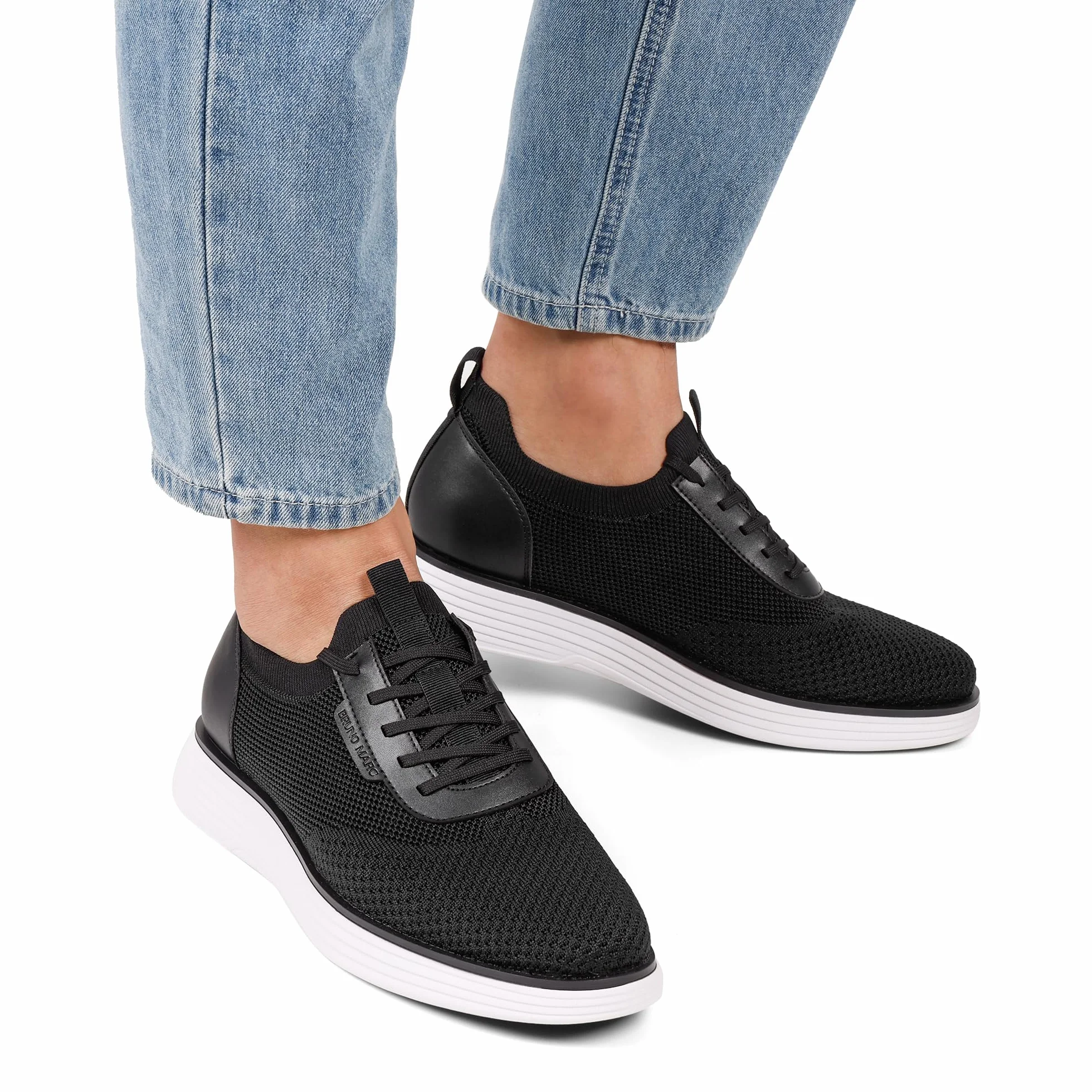 BRUNO MARC Męskie buty garniturowe, buty sznurowane