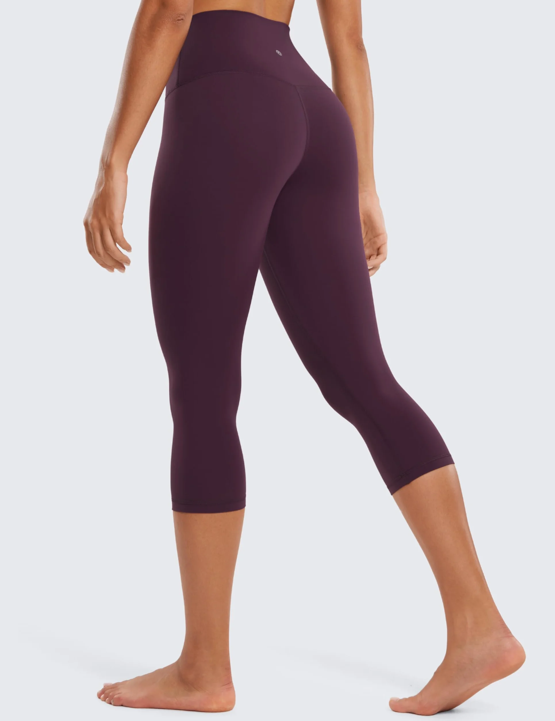 CRZ YOGA Damskie legginsy Butterluxe z wysokim stanem i 19 cali - spodnie do jogi Butter Soft Capris