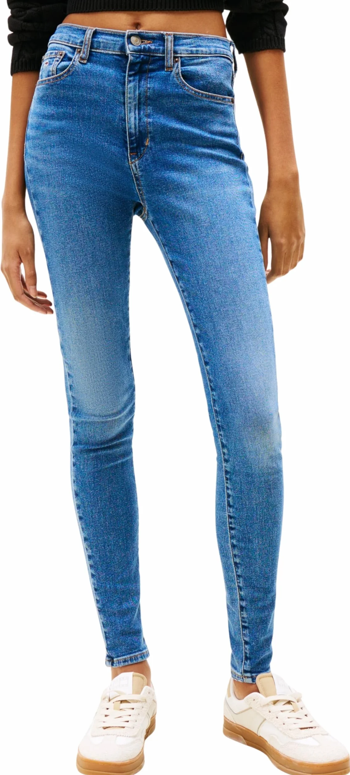 Tommy Jeans Sylvia Hgh Skn Bi0234 Dw0dw20655 - Wąskie Kobiety