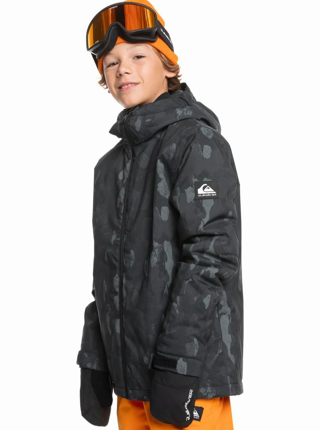 Quiksilver Chłopięca kurtka z nadrukiem Mission Youth Jk Shell (1 szt.)