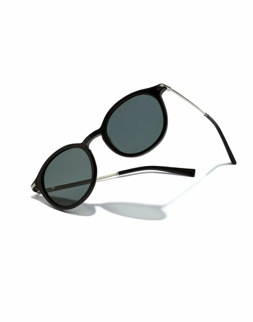 HAWKERS Okulary przeciwsłoneczne X PIERRE GASLY dla mężczyzn i kobiet, Sauvage Black · Szary, rozmiar uniwersalny