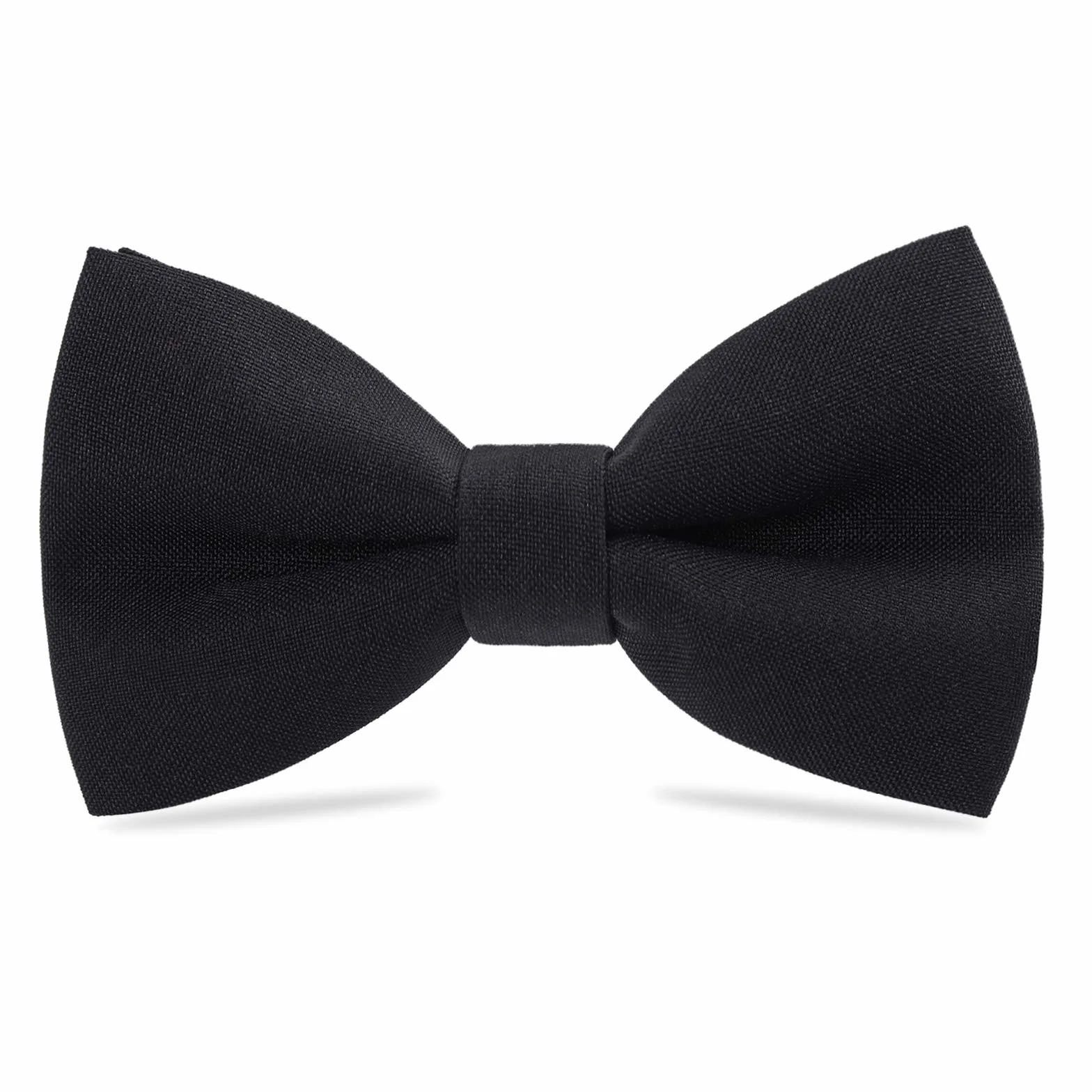 WELROG Klasyczna muszka wiązana Tuxedo gabardyna dla dorosłych i dzieci na wesele