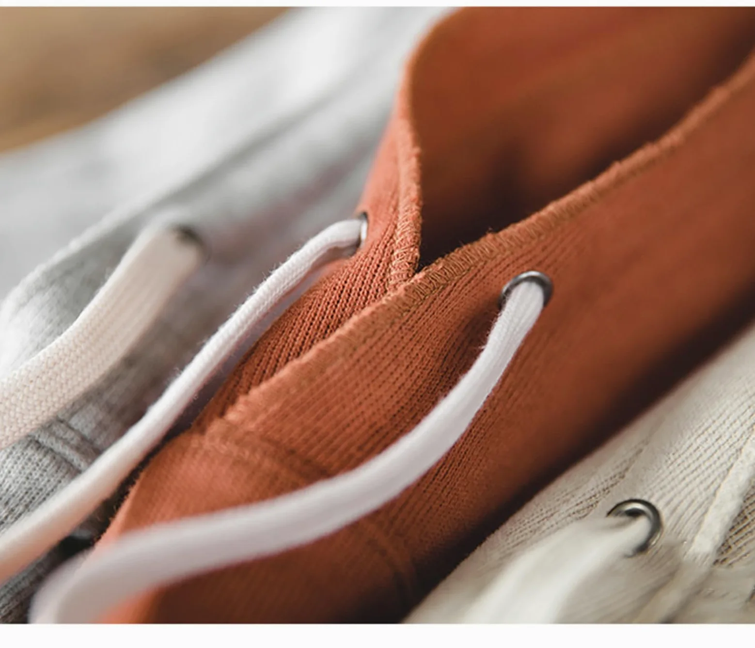 Męska bluza z kapturem z długim rękawem Solidna koszulka z kapturem na siłownię ze sznurkiem Bluzy treningowe na co dzień
