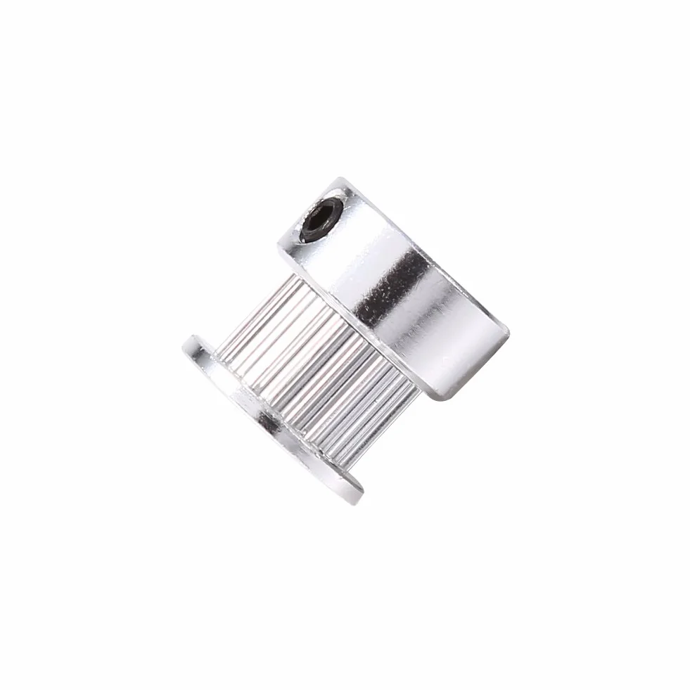 Zestaw pasów zębnych z napinaczem pasów 2 szt. GT2 aluminiowe paski zębate, koła pasowe, 20 zębów, kołnierz synchroniczny 8 mm otwór do drukarki 3D