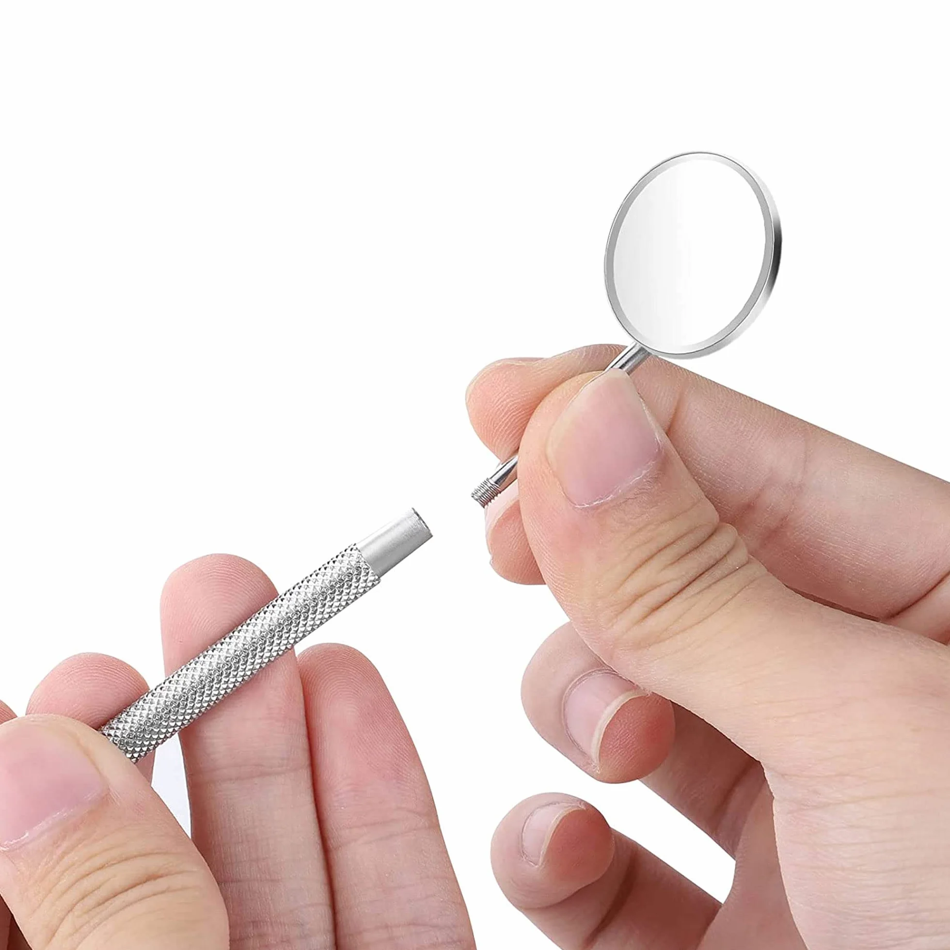 Zestawy dentystyczne Skaner Higieny Hak Wybierz Skaler z zestawem Lustro Stomatologiczne ze stali nierdzewnej Kontrola zębów Usta ze stali nierdzewnej Lustro Dentysta