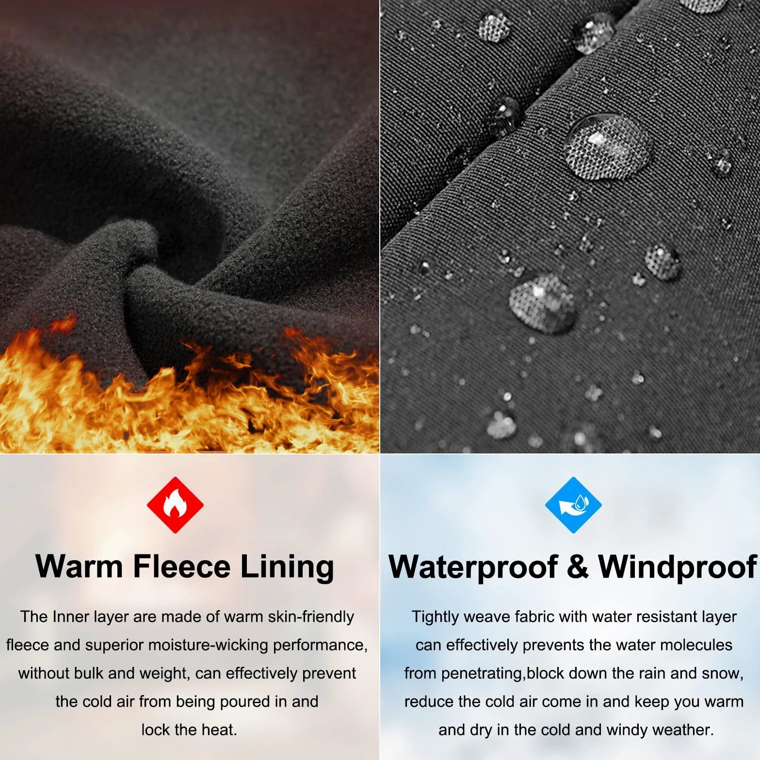 MOCOLY Damskie Zimowe Spodnie Narciarskie Ciepłe Polarowe Podszyte Softshell Spodnie Trekkingowe Wodoodporne Spodnie Outdoorowe Cargo Sports Pants na narty myślistwo na zewnątrz