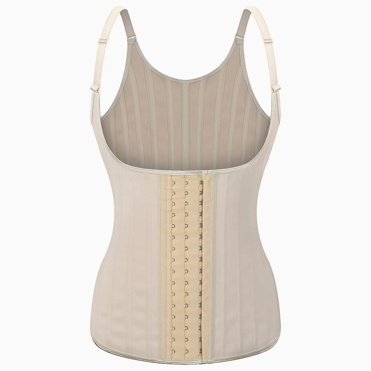 Gorset Wyszczuplający Dla Kobiet Gorset Wyszczuplający Pas Wyszczuplający Shaper Body Shaper Shaper Modelujące Paski Do Ciała Shapewear (Color : Skin color, Size : 6XL)