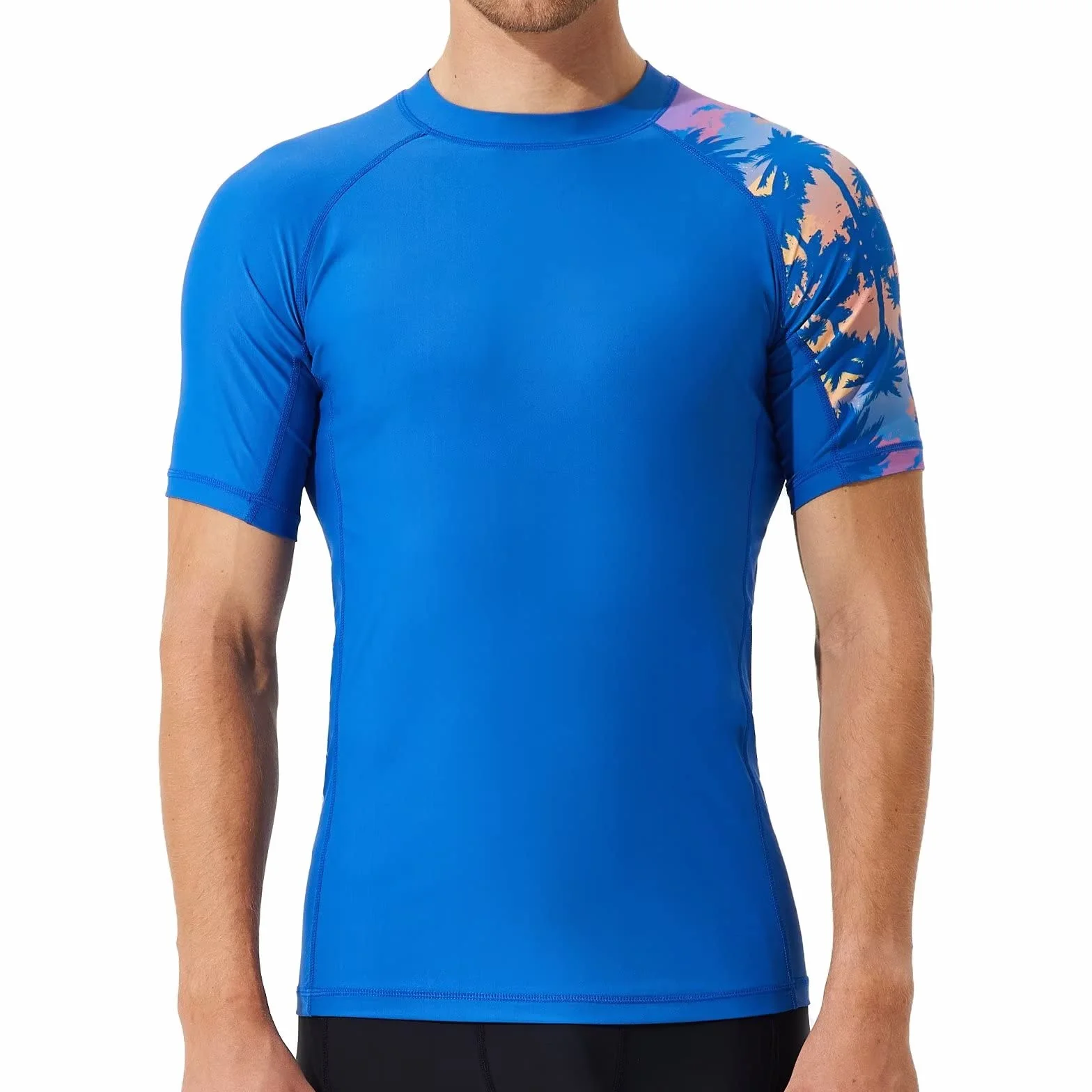 Rash Guard koszulka z krótkim rękawem, do pływania, surfowania, do pływania