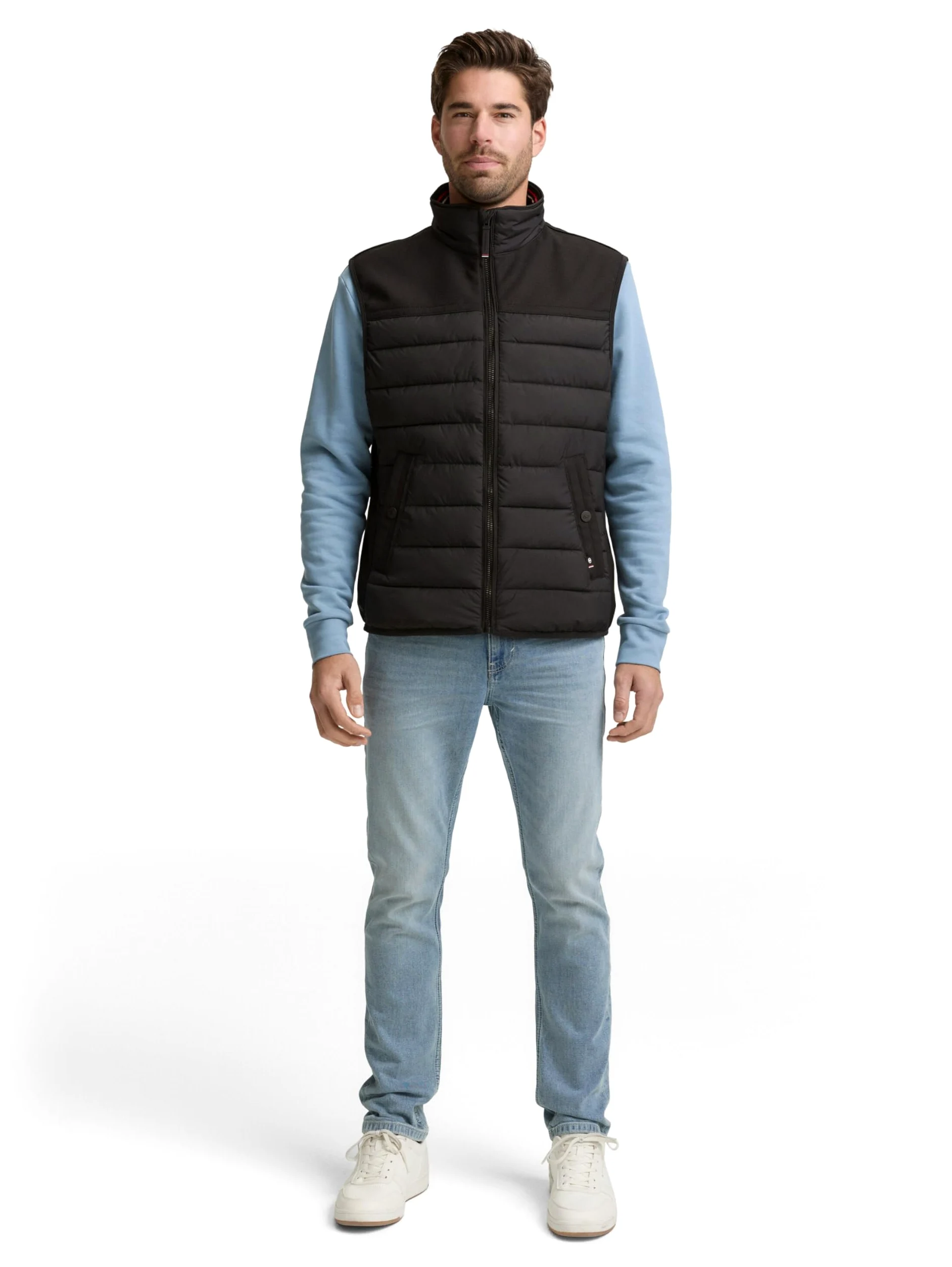 TOM TAILOR Kamizelka Mężczyźni 1048508