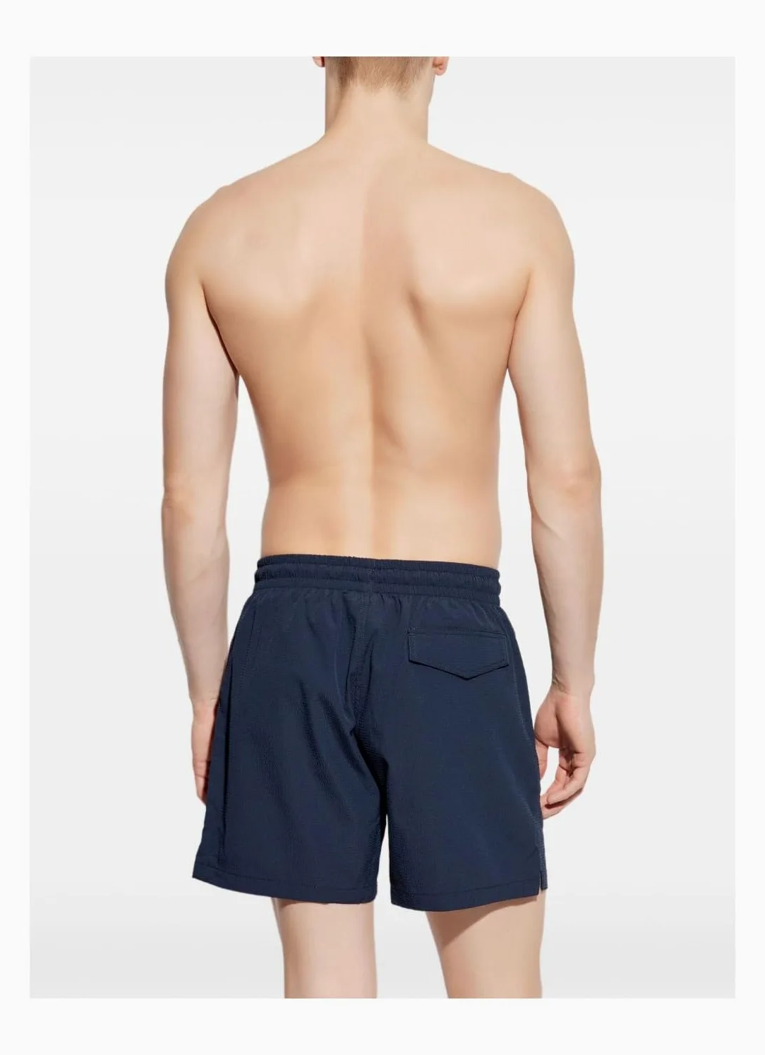 Emporio Armani Spodenki kąpielowe Mężczyźni Seersucker 4" Swim Trunk