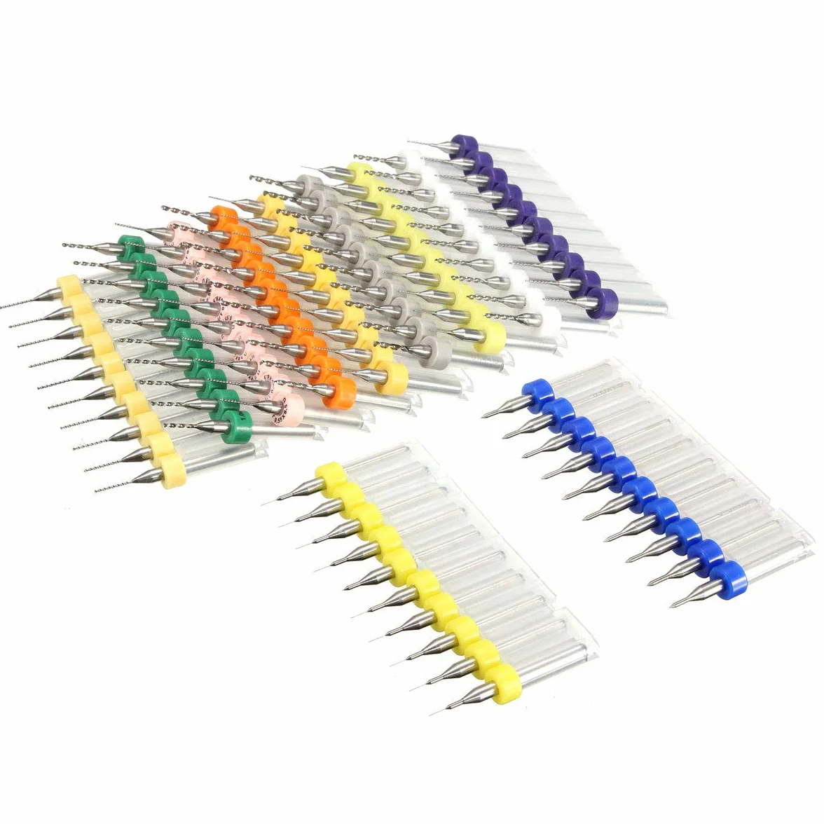 10 Szt. Płytka Drukowana PCB, Wiertła Pcb Typu K Końcówka Spiralna Końcówka z Węglika Spiekanego(0.4mm)