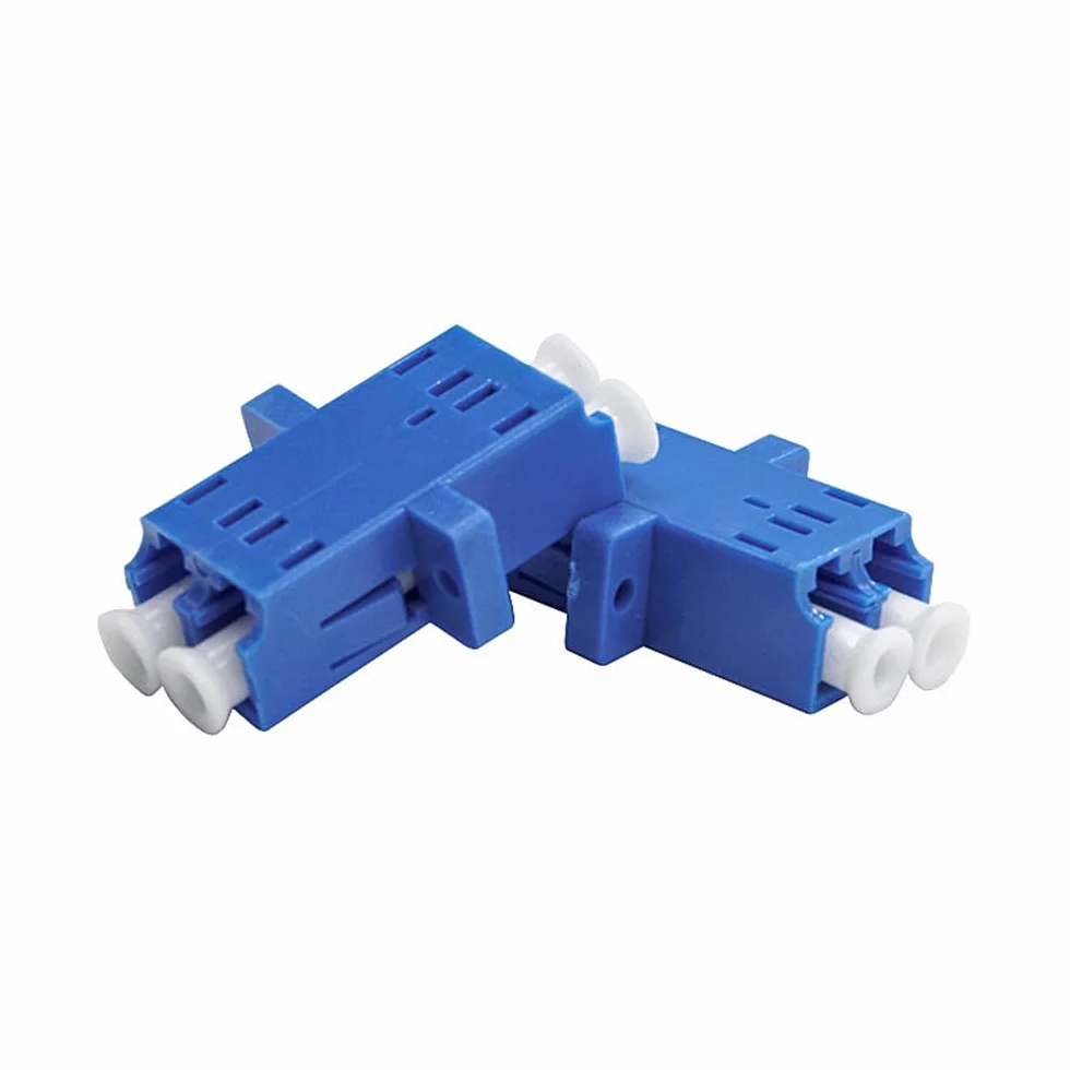 DollaTek 10 sztuk ?wiat?owodowych LC do LC jednomodowy adapter UPC Duplex ?wiat?owodowy przed?u?acz/?wiat?owód LC ??cznik serii