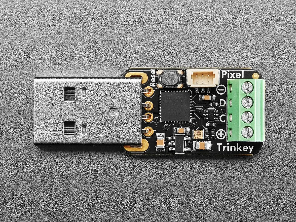 Adafruit Pixel Trinkey, klucz USB do sterowania NeoPixel/DotStar, 5953