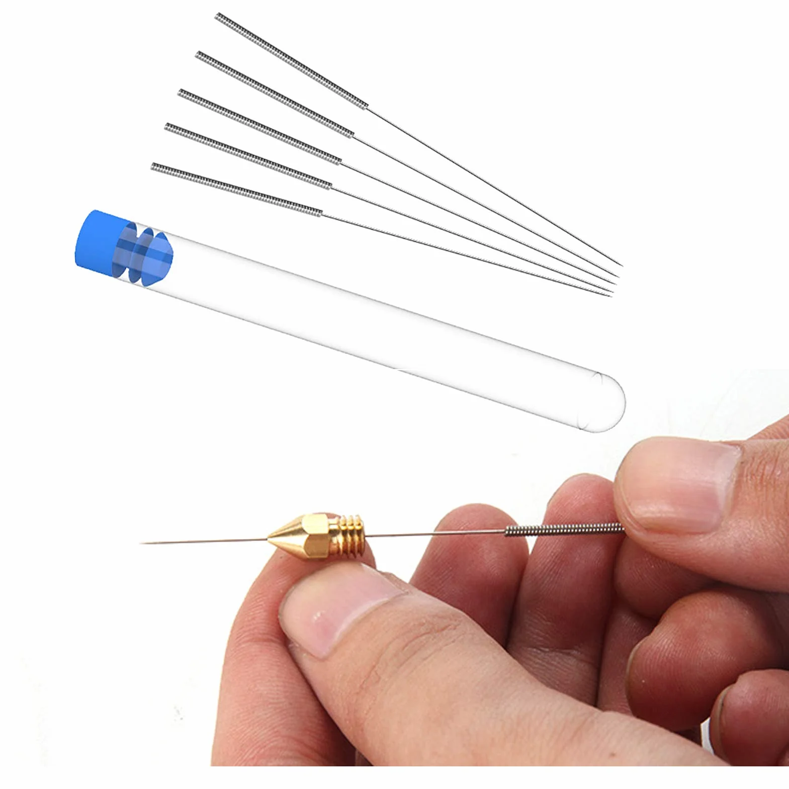 Drukarka 3D MK8 zestaw Hotend wytłaczarka zmontowany zestaw dyszy 0,4 mm, 24 V 40 W głowica do drukarki 3D Alfawise U20 U30 Creality Ender 3 Ender 3 Pro z aluminiowym blokiem grzewczym, 1,75 mm