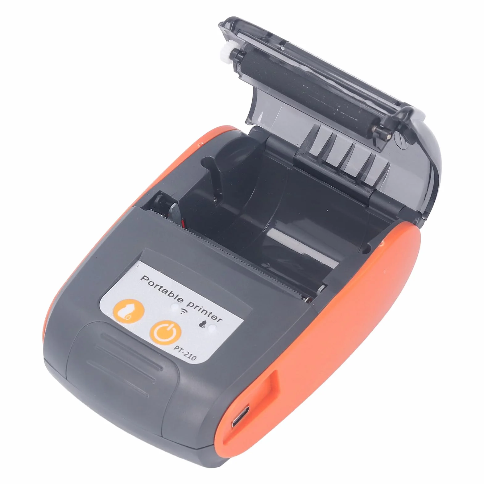 Termiczna Drukarka Paragonów 58mm Bezprzewodowa Bluetooth dla Androida Mini Kieszonkowa z Torbą Przechowawczą
