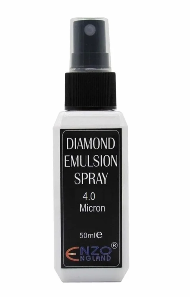 50 ml Poly Diamond Stropping Emulsion Premium Quality Suspension Ostrzałka do noży Poly Diamond Spray Mikrostopienka 0,5, 0,25, 1,0, 2,0 i 4,0 (4,0 mikrona)