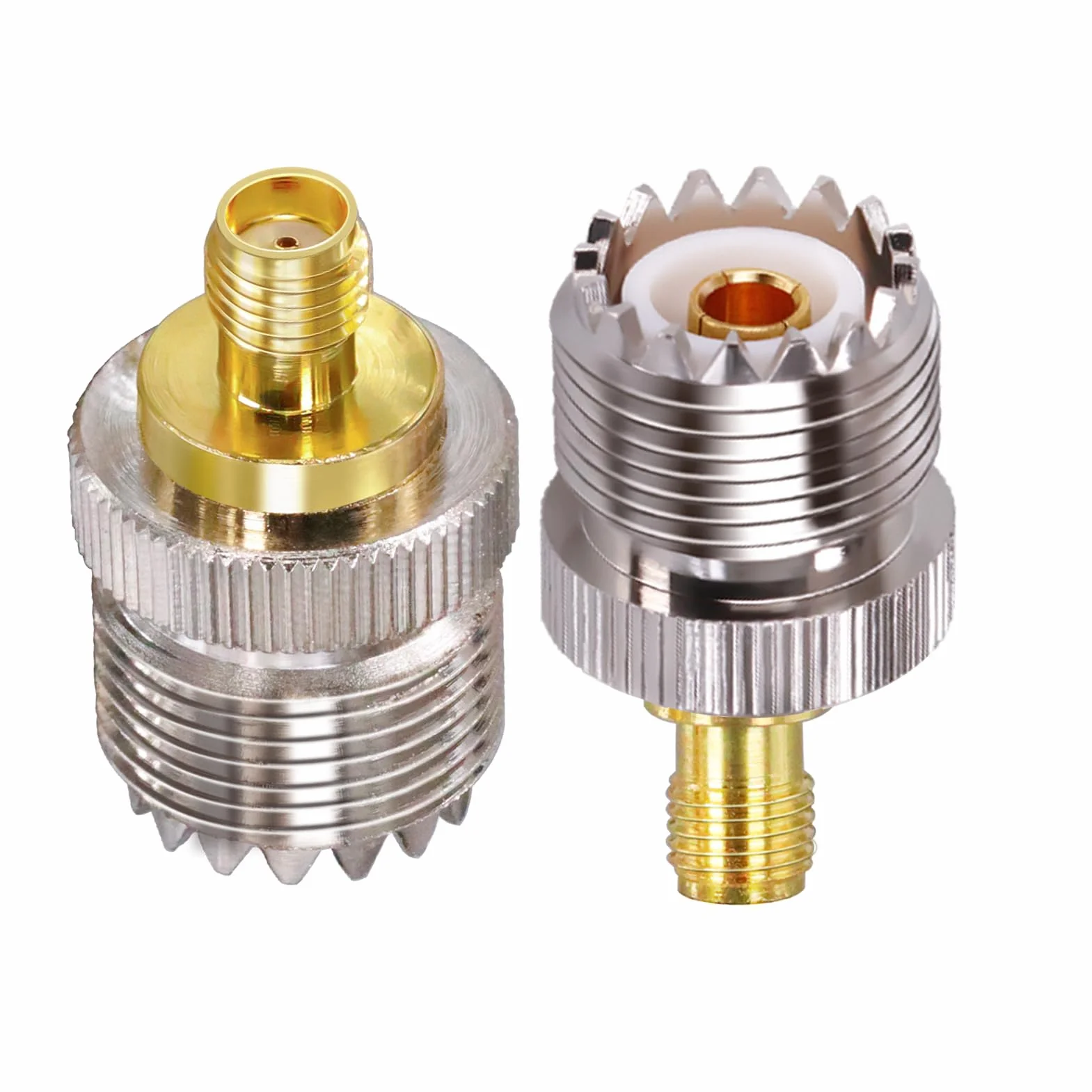 TUOLNK Sma Adapter UHF PL-259 żeńska do SO239 żeńska CB radiowa 2szt