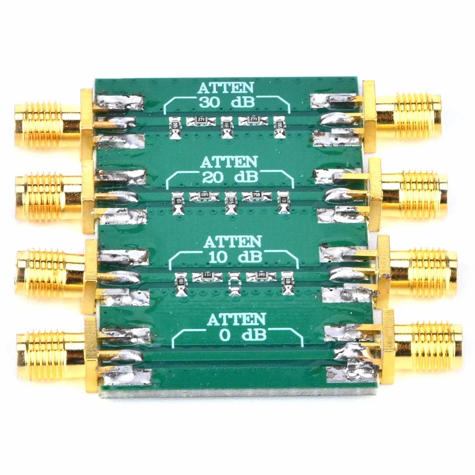 Dc 4.0Ghz Fixed Attenuator, Sma Attenuator Set Attenuator Sma Double Female Head Radio Frequency Attenuator 50Ω