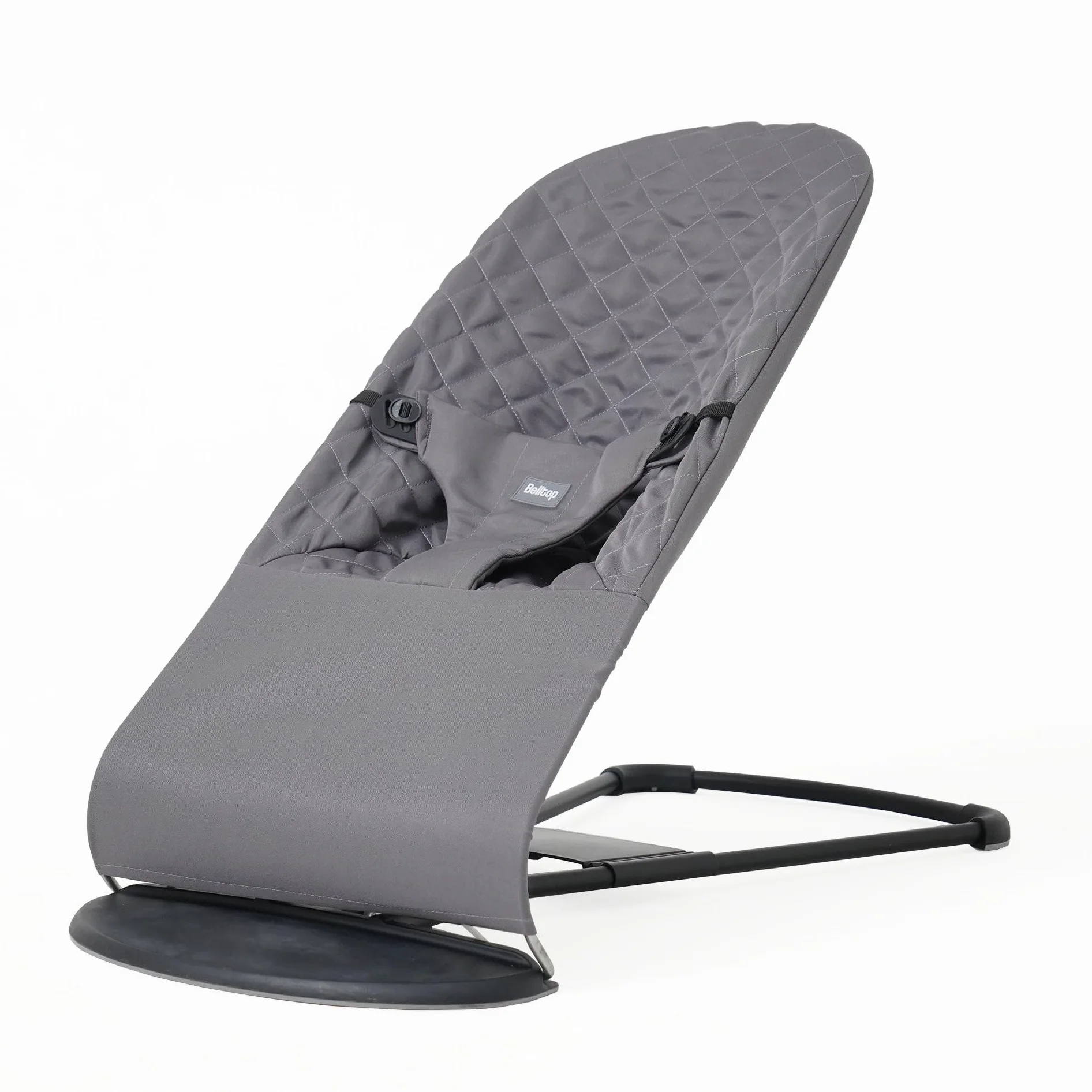 Beltop by Cover kompatybilny z Babyjorn Bouncer: Balance & Bliss - hipoalergiczne siedzisko z tkaniny poliestrowej - szare