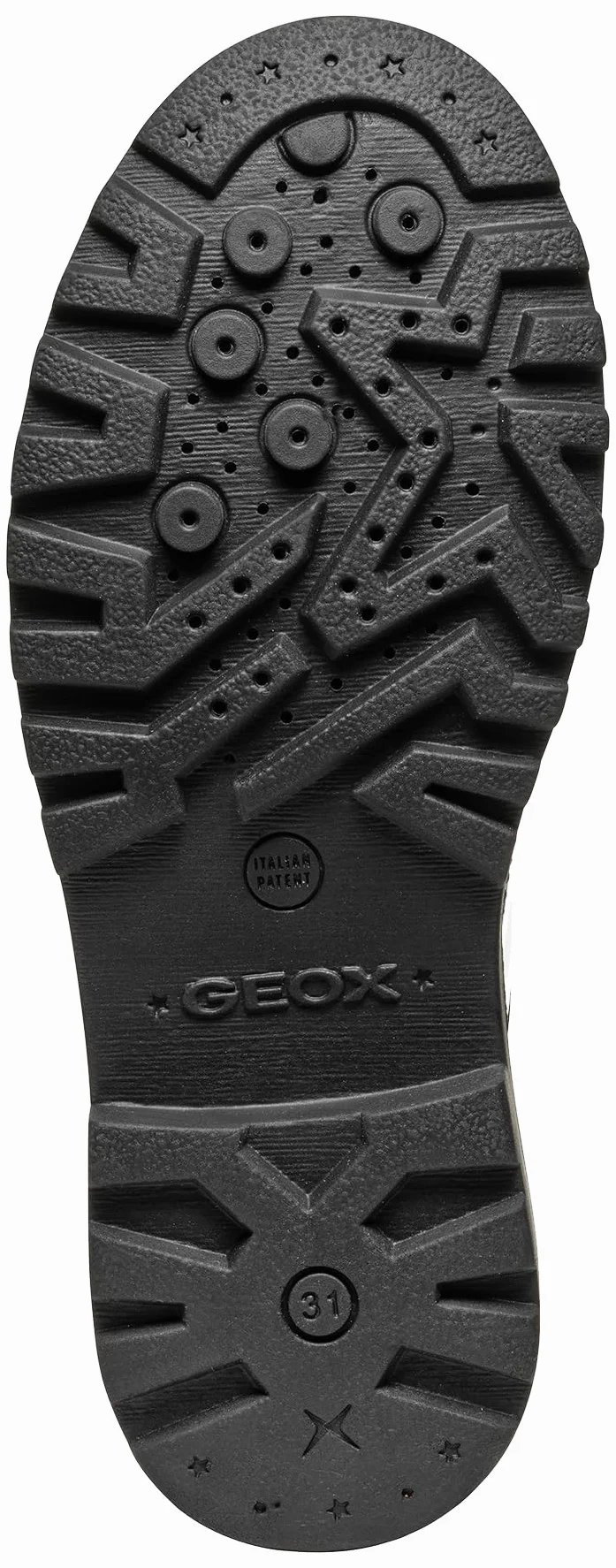 Geox J Casey Girl C, Mokasyny Dziewczyny, czarny, 36