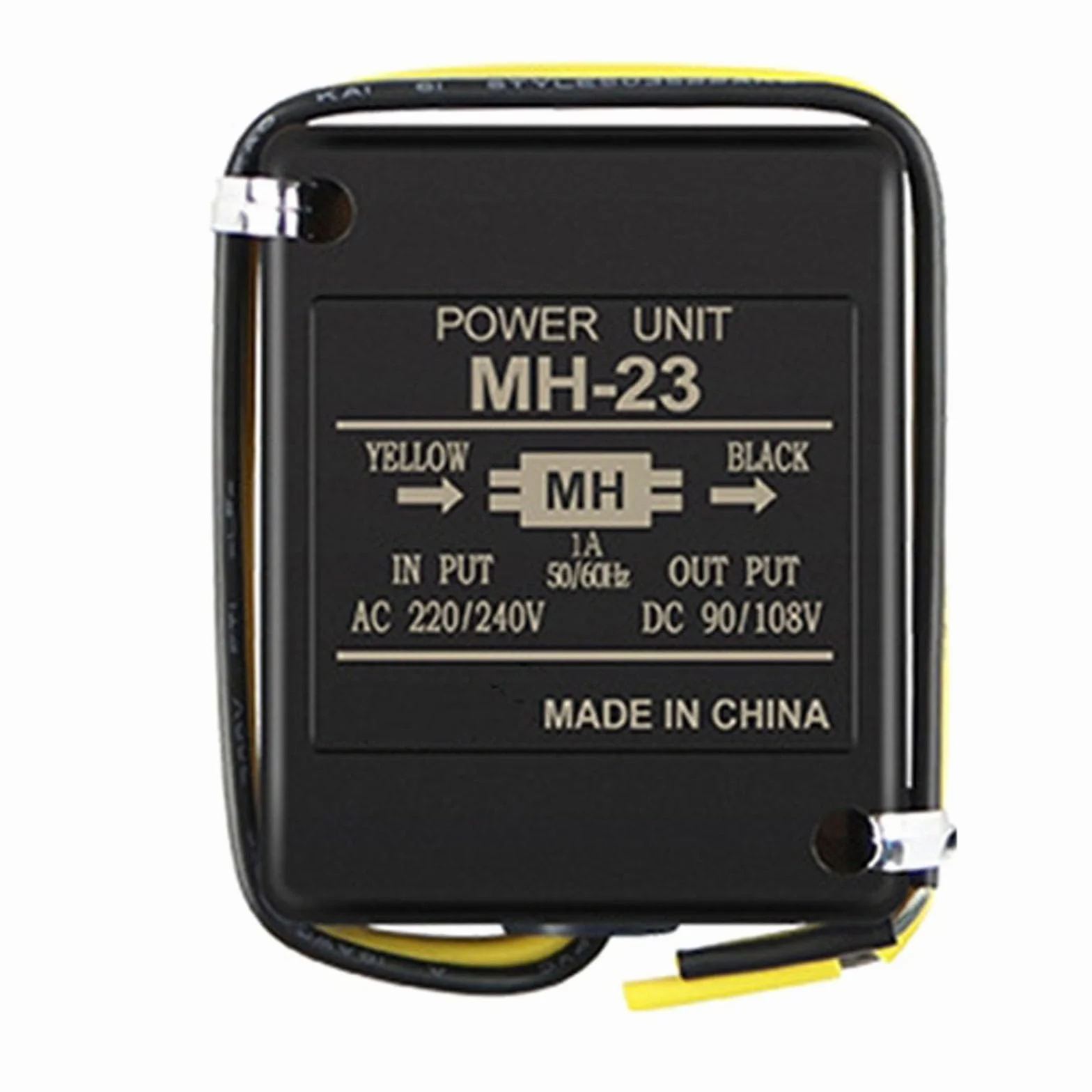Eawfgtuw Elektromagnetyczny prostownik hamulca MH-20TC MH-23 MH-25 z powłoką ABS, styki ze stopu srebra, szybkie hamowanie, wyjście DC90-108 V, do przemysłowych urządzeń silnikowych (MH-25)