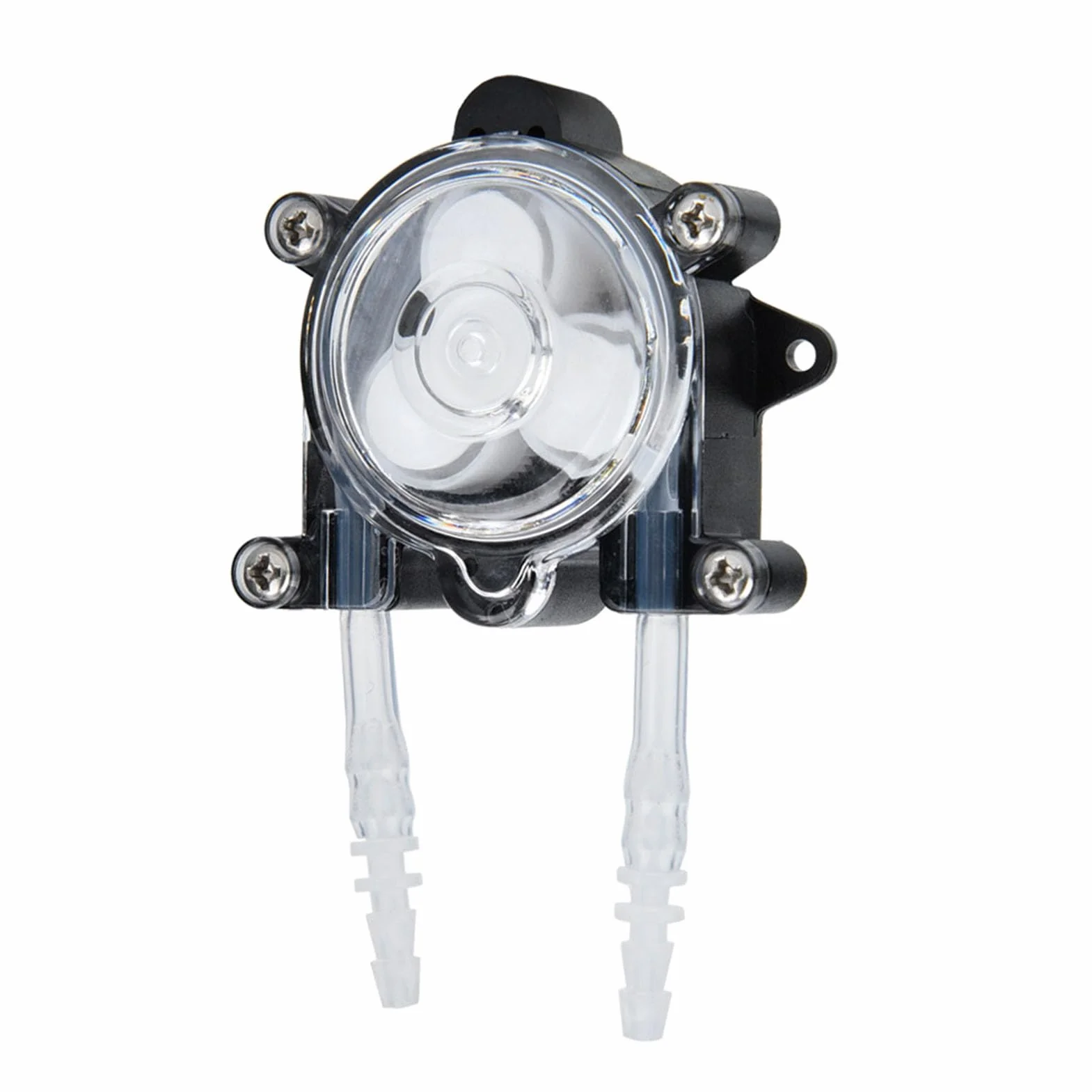 Mini pompa perystaltyczna DC 12 V laboratoryjna pompa dozująca do laboratorium o stałym przepływie, pompa dozująca do kontroli natężenia przepływu (rura gumowa 3 x 5 mm)