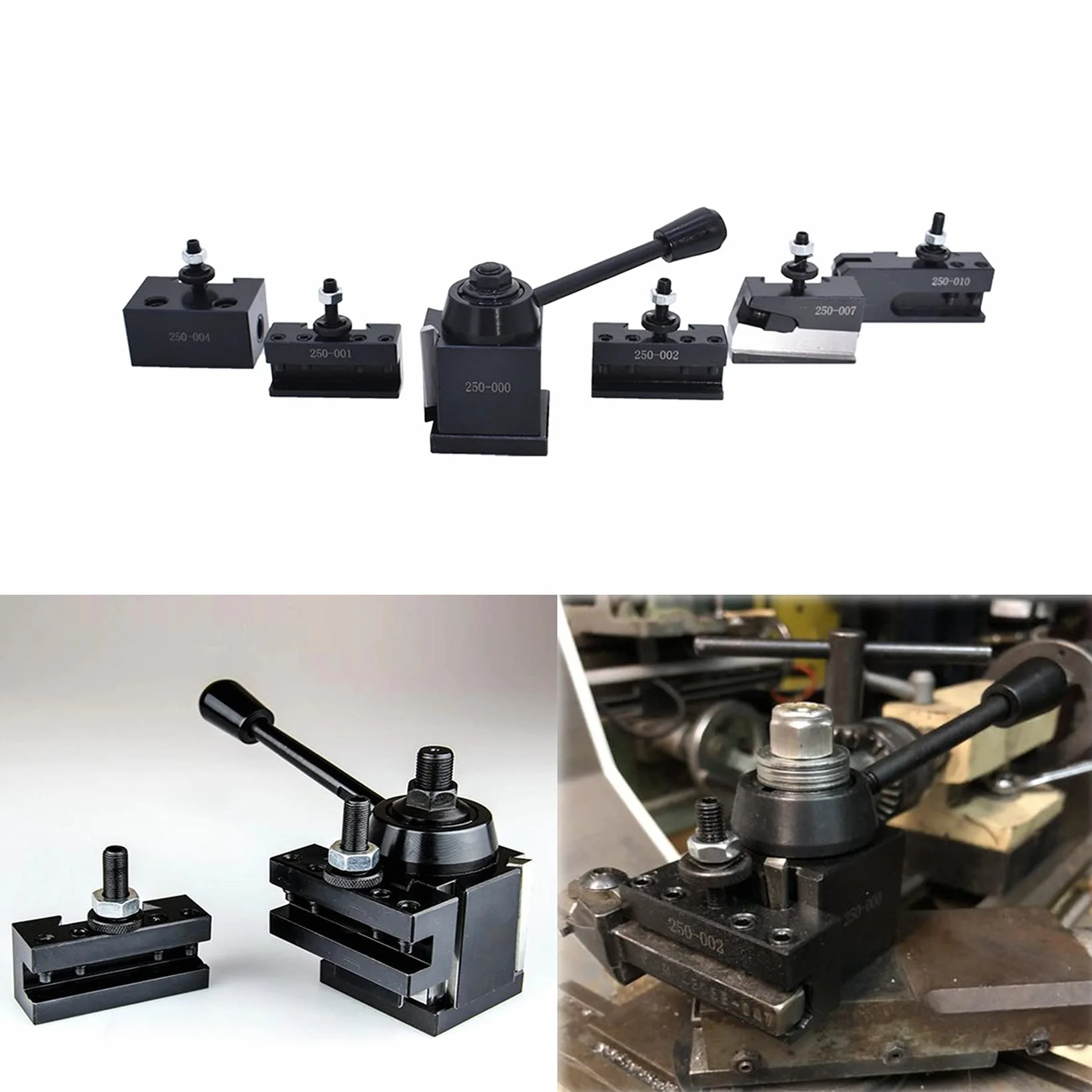 Zestaw narzędzi typu klinowego OXA 250-000, narzędzie do miniaturowej tokarki do 8 uchwytów narzędziowych tokarki CNC