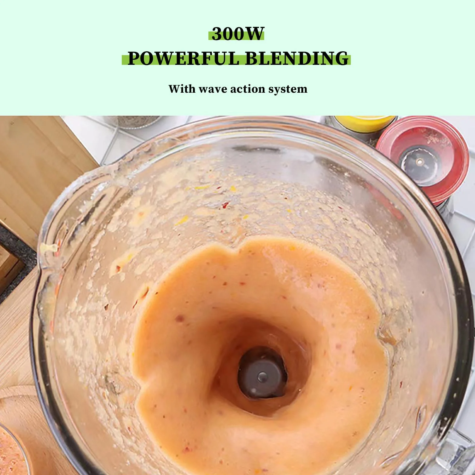 Blender do smoothie, osobisty 300 W, młynek do kuchni, przenośne kubki 1,5 l, koktajli, soków, mrożonych napojów, filiżanka do kawy z uszczelką