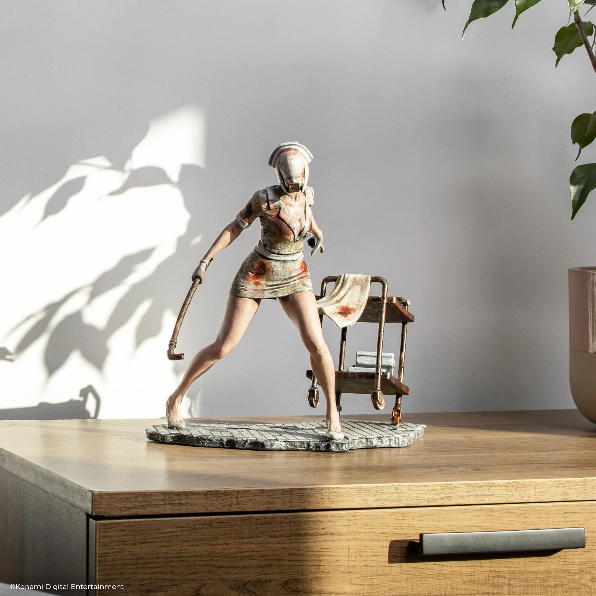 Numskull Oficjalna statuetka Silent Hill – Bubble Head Nurse 23 cm – replika kolekcjonerska, ekskluzywna edycja limitowana