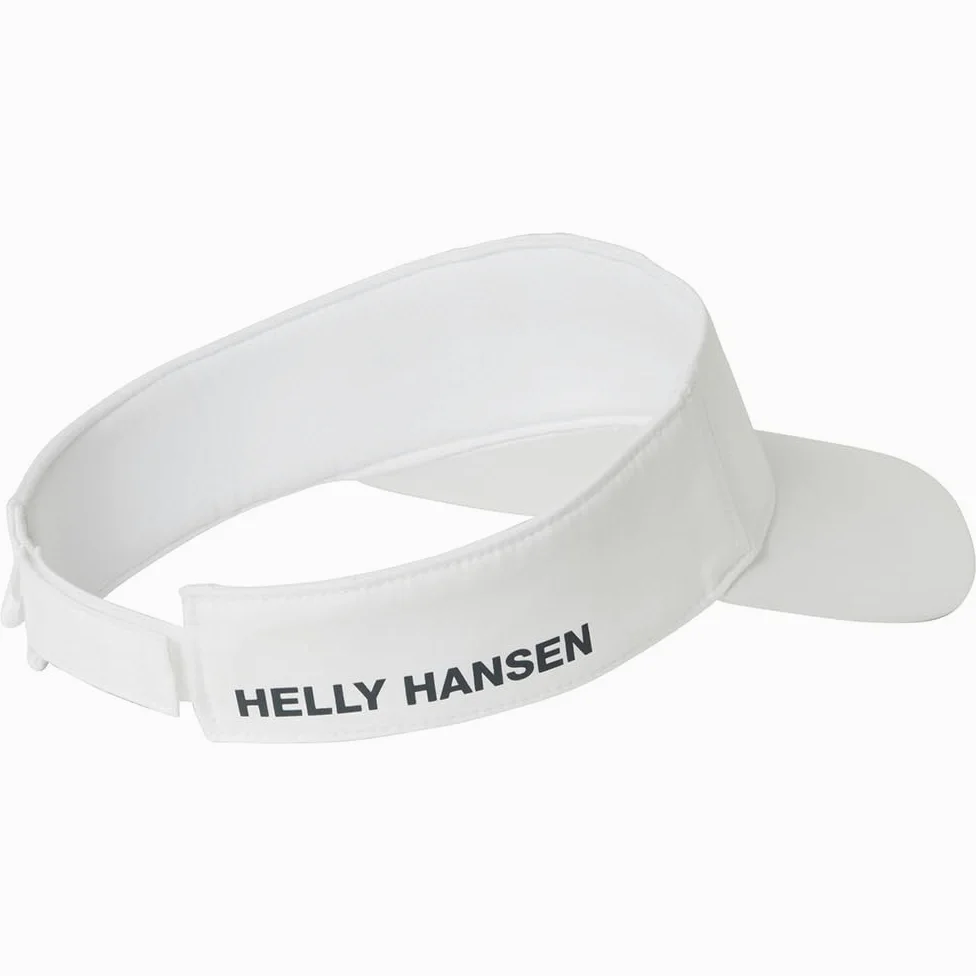 Helly-Hansen Unisex's Crew Visor 2.0, 001 biały, jeden rozmiar, 001 biały, rozmiar uniwersalny