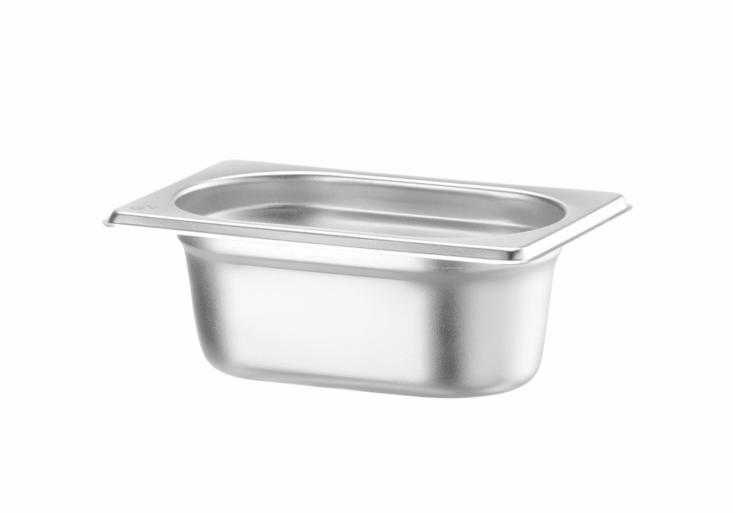 HENDI Pojemnik GN1/9, odpowiedni do piecach konwekcyjnych, lodówkach, bemarach i podgrzewaczach, odporny na temperaturę od -40° do 250°C, 0,6L, 176x108x(H)65mm, stal nierdzewna