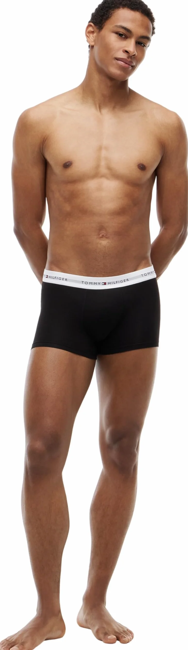 TOMMY HILFIGER Męski 3P WB Trunk UM0UM02763, Czerwony, L